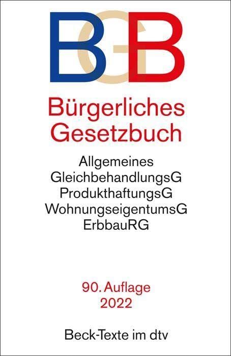 Bürgerliches Gesetzbuch BGB Law