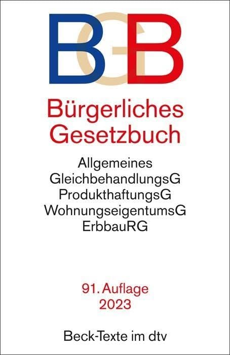 Bürgerliches Gesetzbuch Law