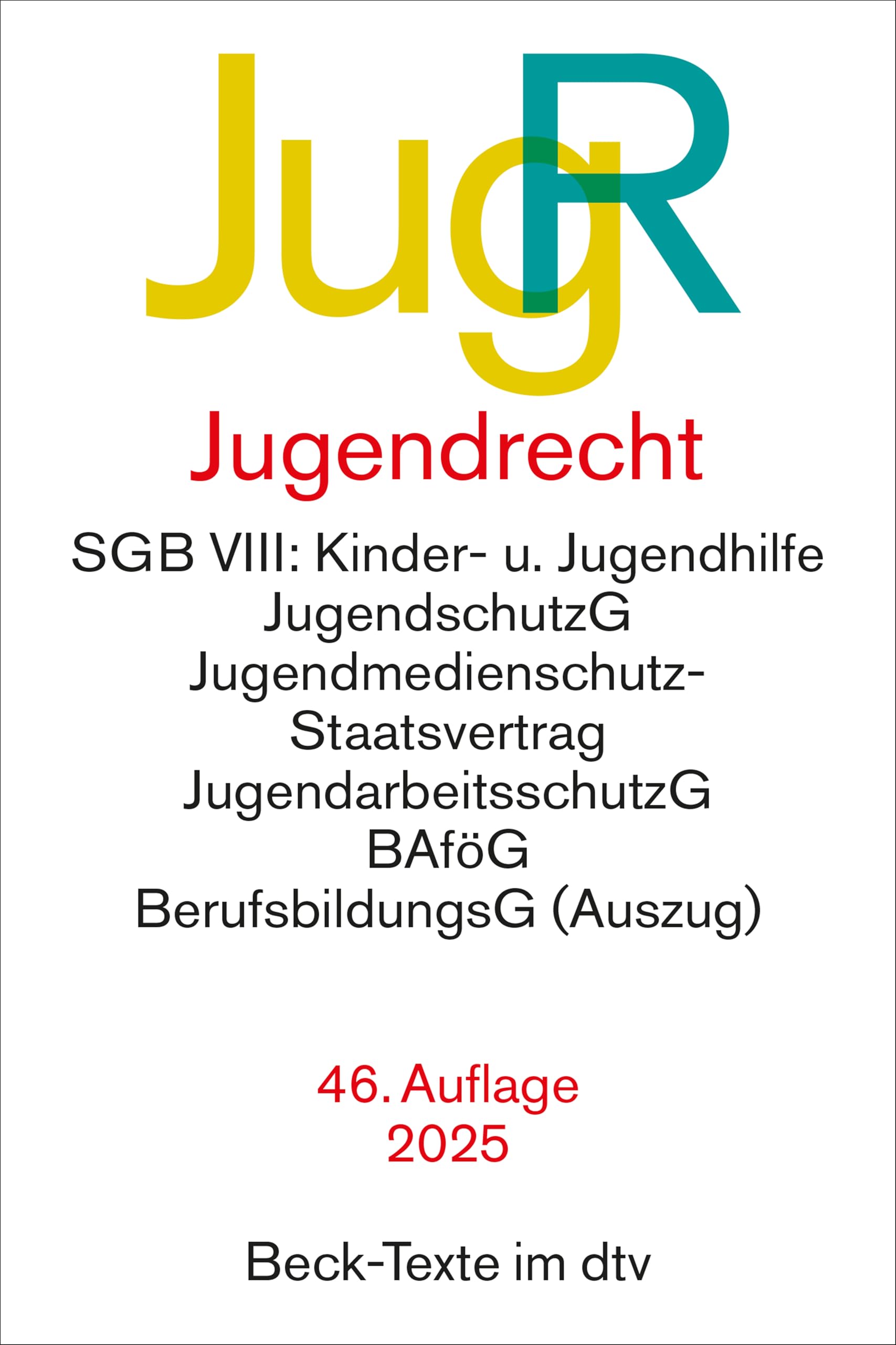 Jugendrecht. JugR Law Books