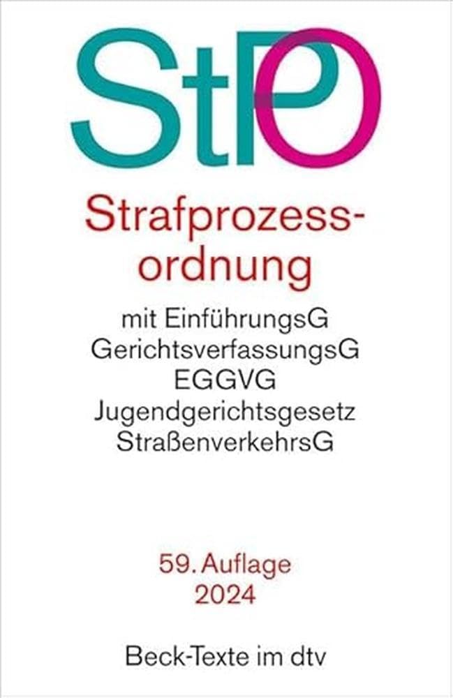 Strafprozessordnung Law