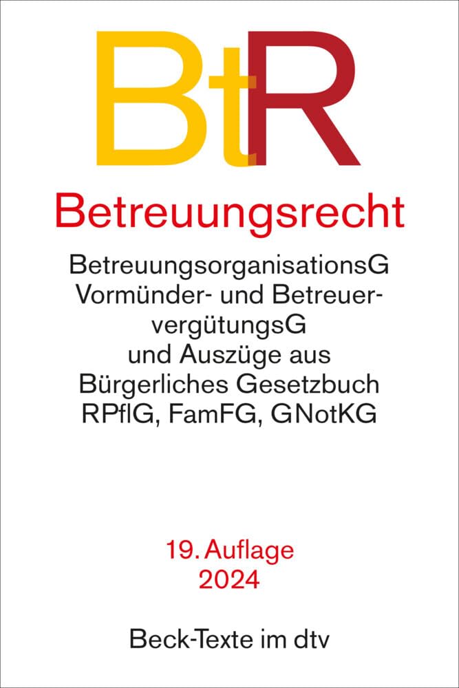 Betreuungsrecht. BtR Law