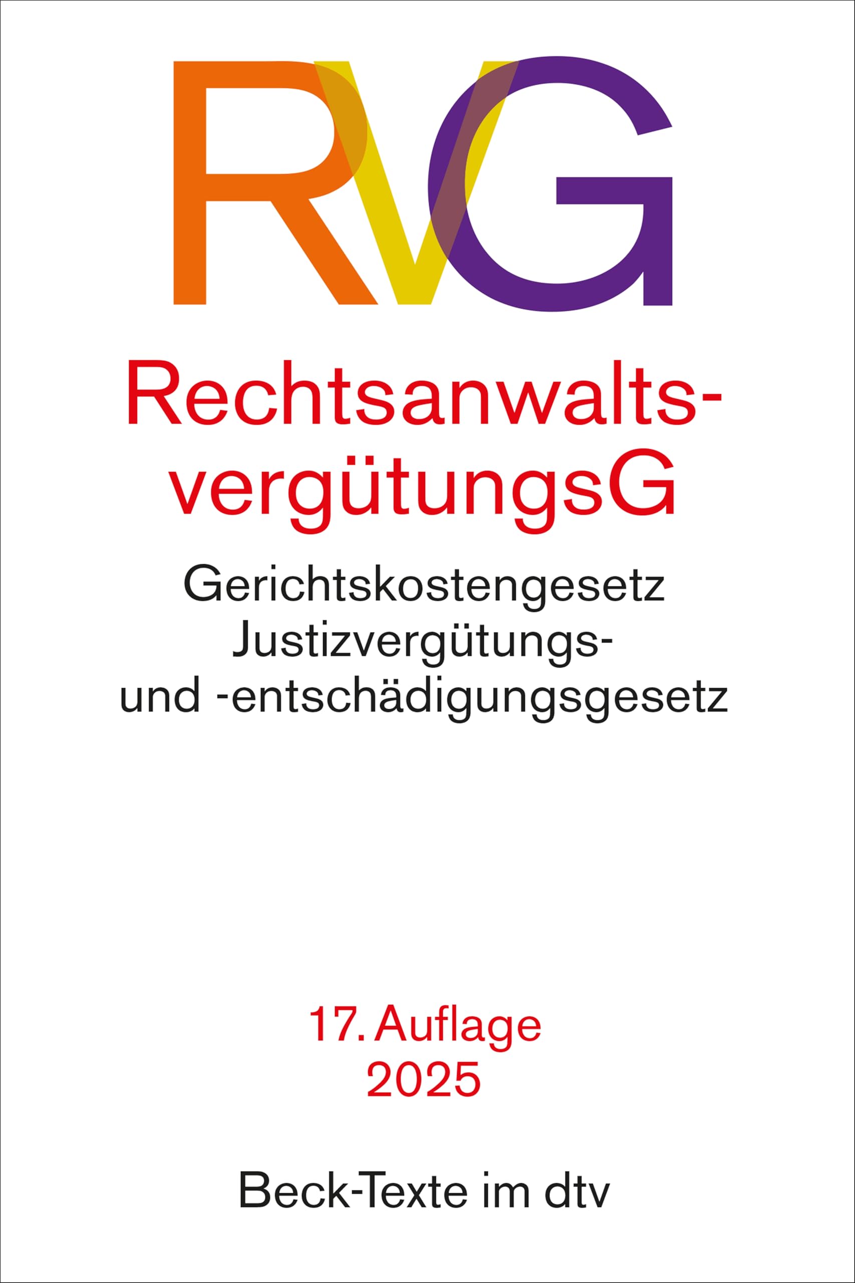 Rechtsanwaltsvergütungsgesetz. RVG Law