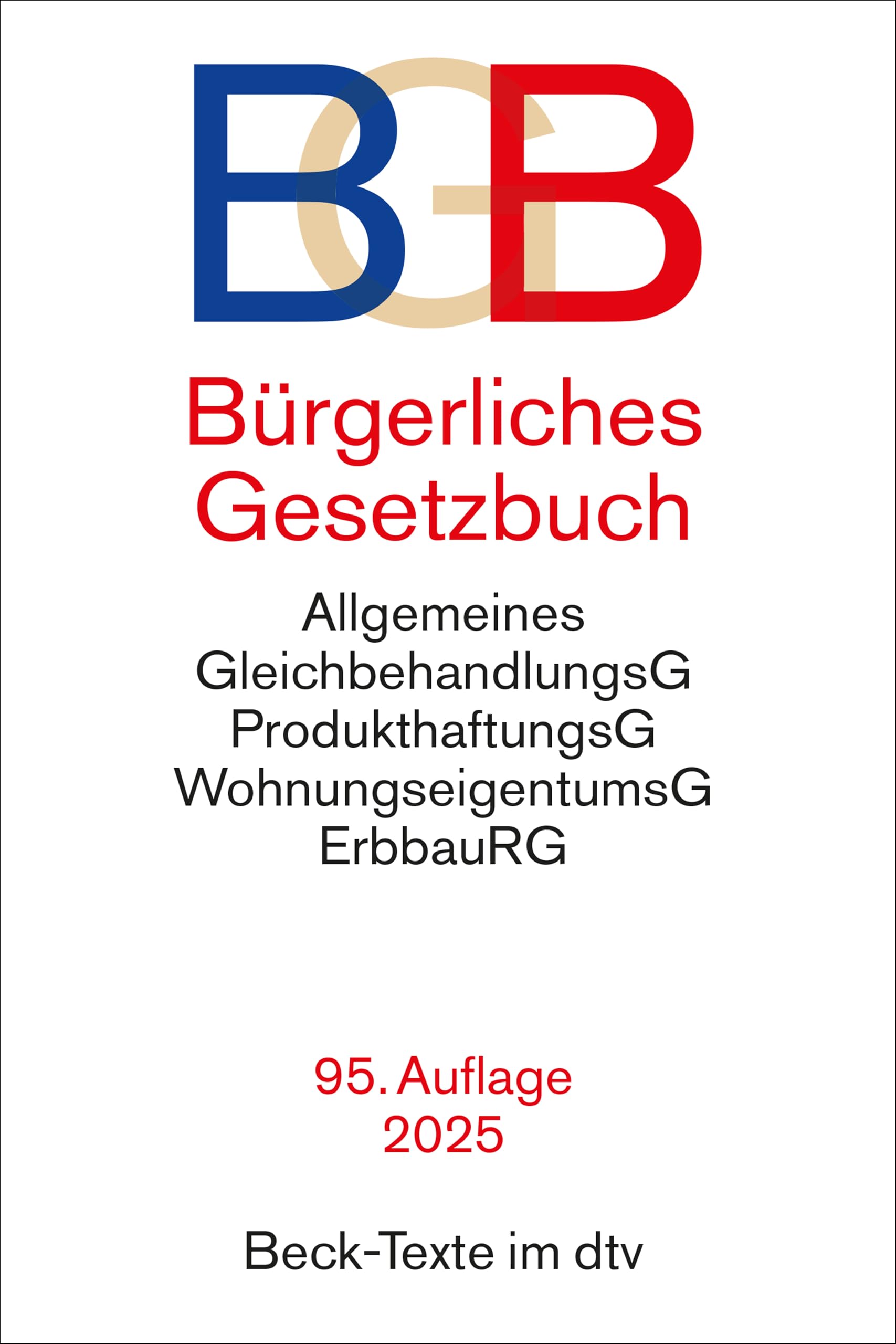 Bürgerliches Gesetzbuch. BGB Law