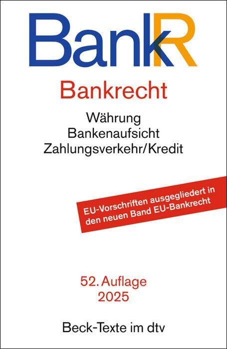 Bankrecht. BankR Law