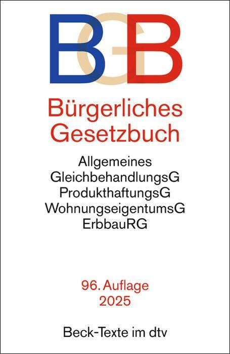 Bürgerliches Gesetzbuch. BGB Law