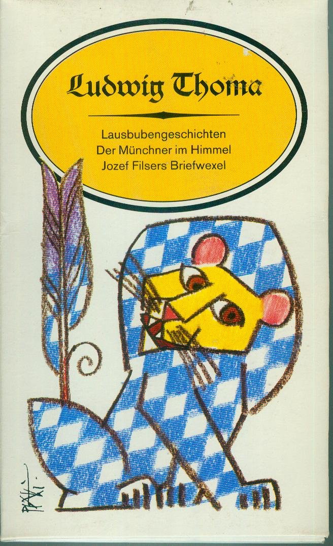 Lausbubengeschichten, Der Münchner im Himmel, Jozef Filsers Briefwexel (dtv Kassettenausgaben) Contemporary literature