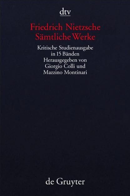 Sämtliche Werke Philosophy Books
