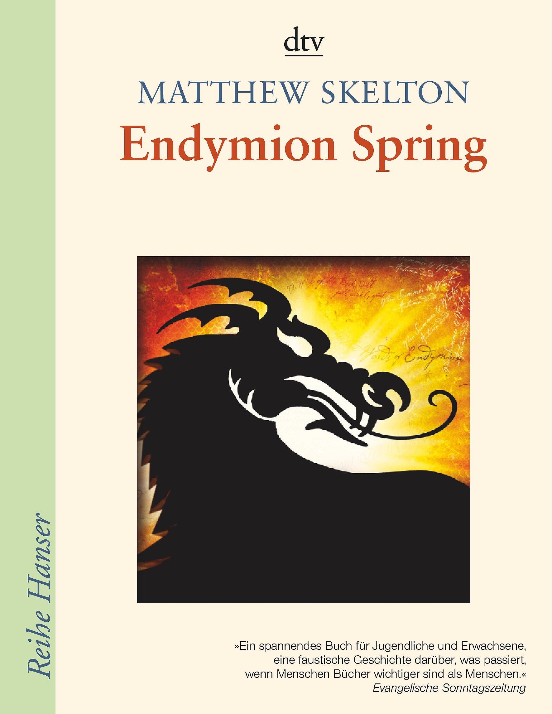 Endymion Spring: Die Macht des geheimen Buches (dtv Fortsetzungsnummer 85) Fantasy & Sci-Fi