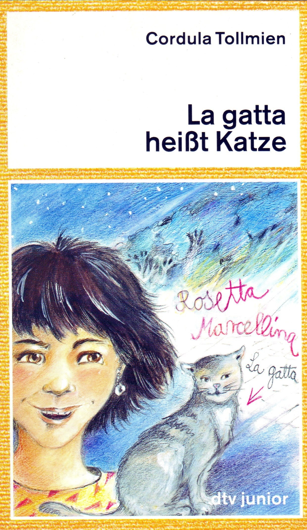 La gatta heißt Katze: Lesen und verstehen (dtv junior) Foreign Languages ​​& Dictionaries