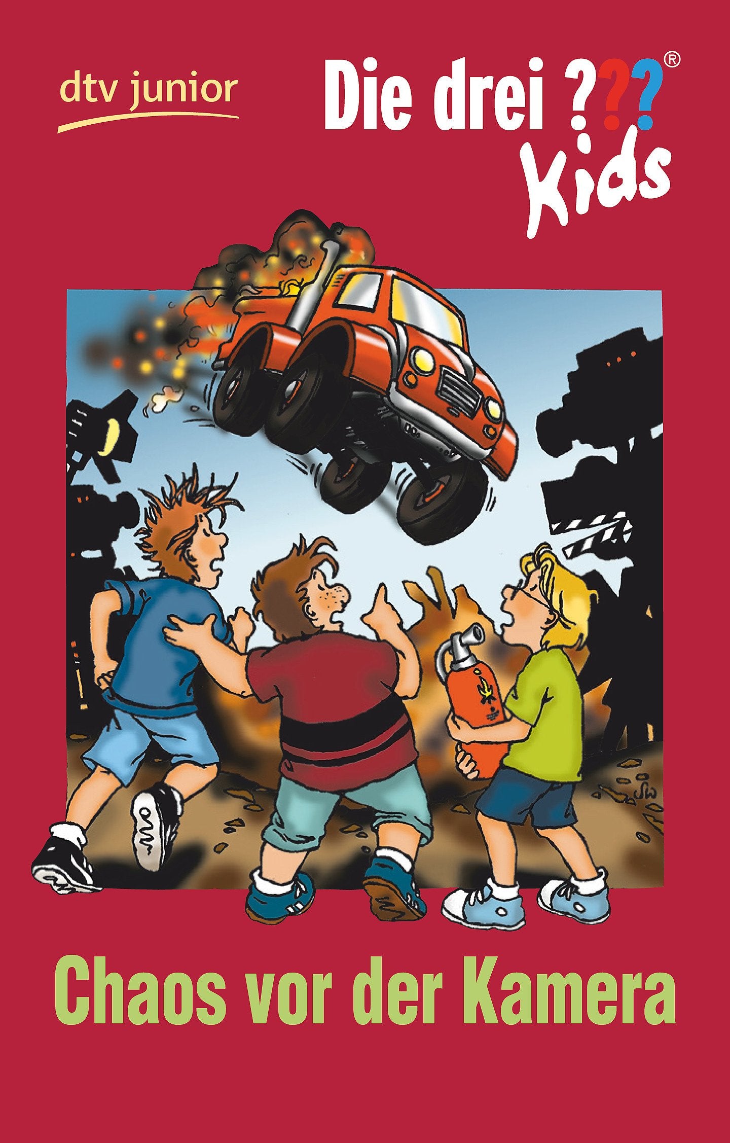 Die drei ??? Kids 4 - Chaos vor der Kamera: Erzählt von Ulf Blanck (dtv Fortsetzungsnummer 81) Action & Adventure