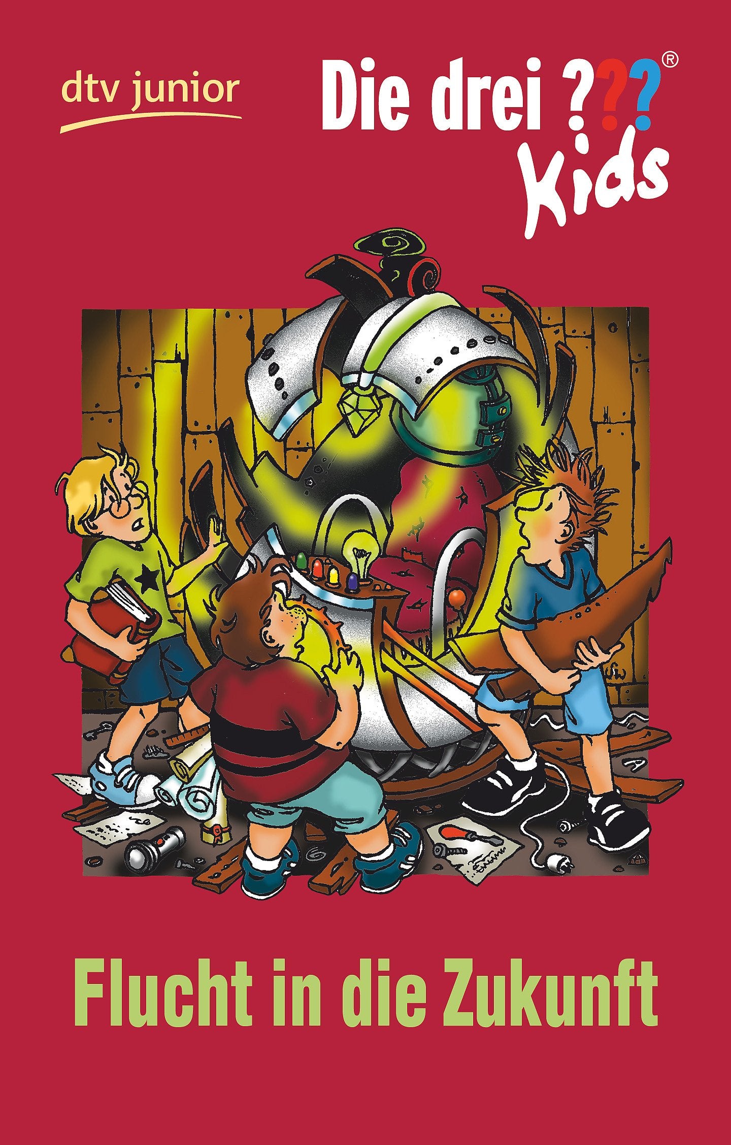 Die drei ??? Kids, Band 5: Flucht in die Zukunft: Erzählt von Ulf Blanck (dtv junior) Action & Adventure