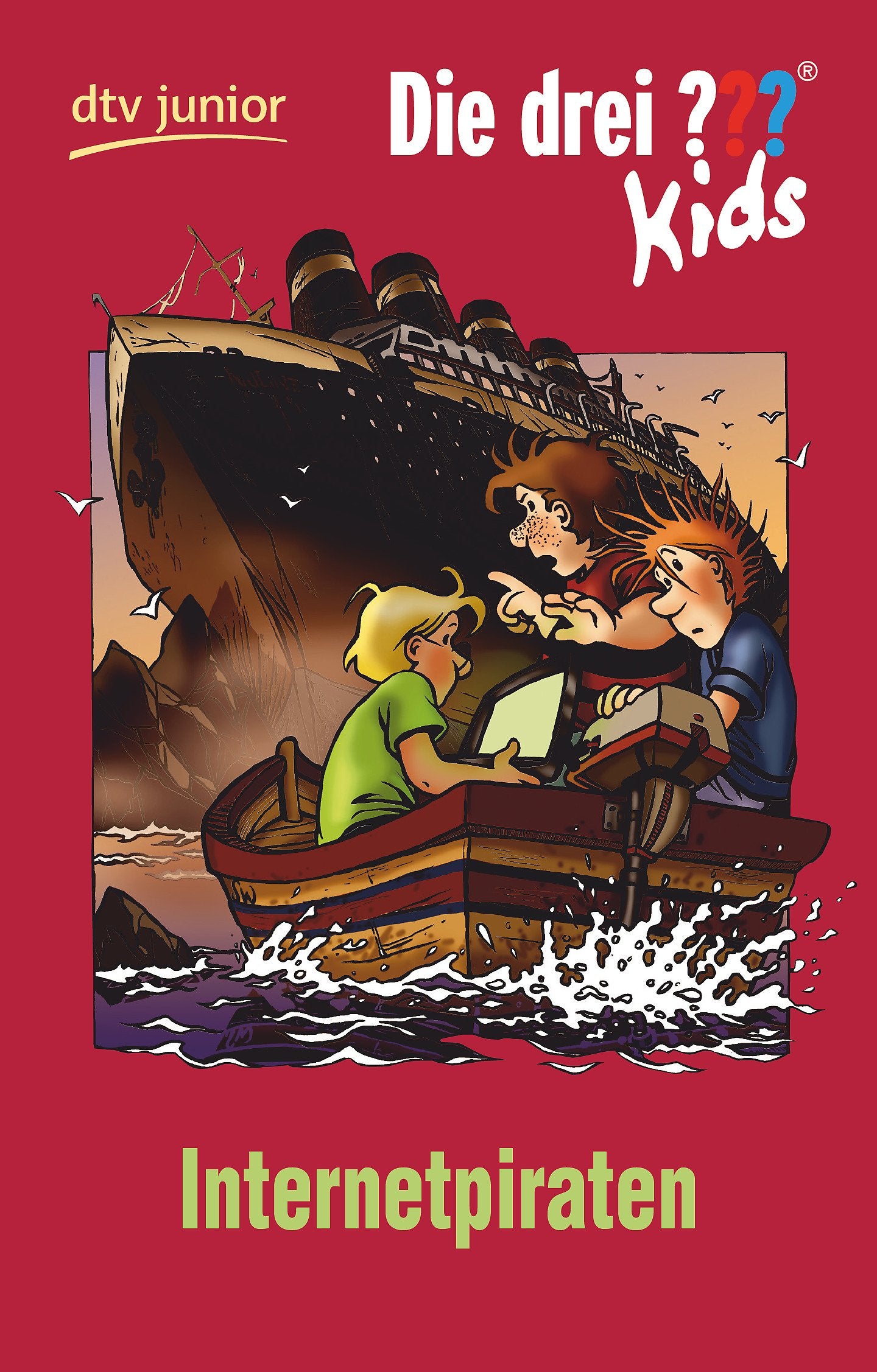 Die drei ??? Kids 12 - Internetpiraten: Erzählt von Ulf Blanck (dtv Fortsetzungsnummer 81) Action & Adventure