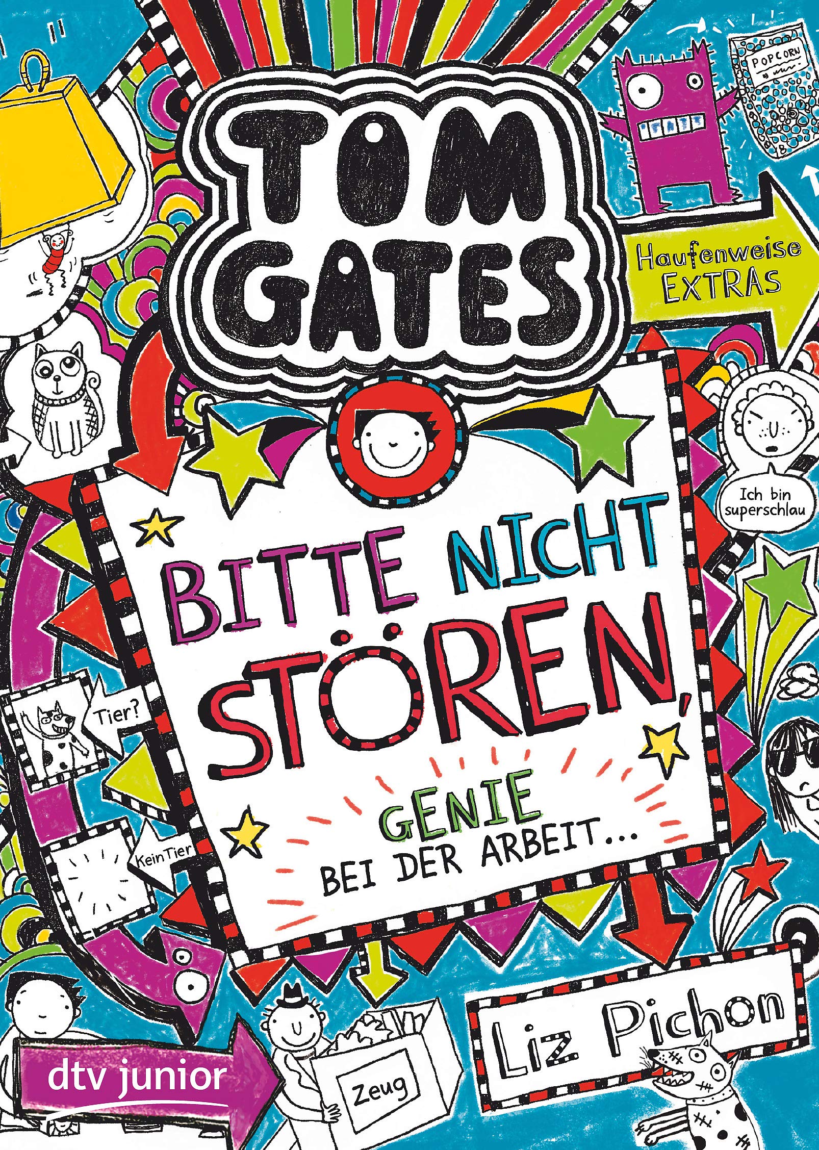 Tom Gates 08. Bitte nicht stören, Genie bei der Arbeit Manga