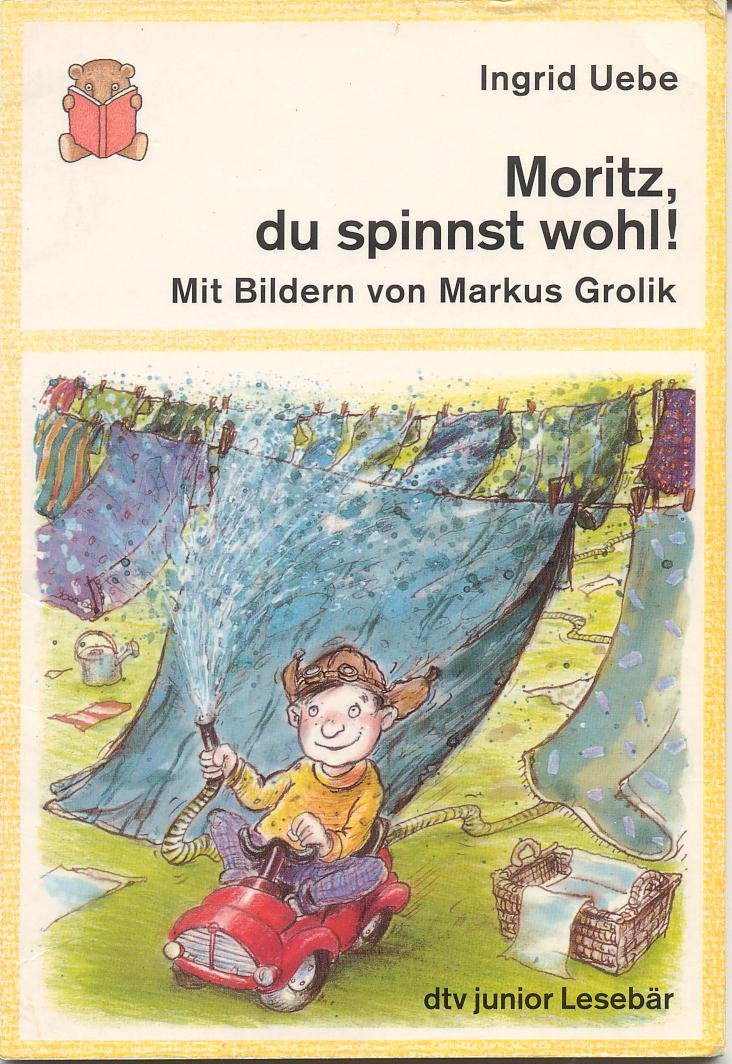 Moritz, du spinnst wohl! (dtv junior Lesebär: Die Reihe für Leseanfänger. Grosse Druckschrift) Learning & Reference