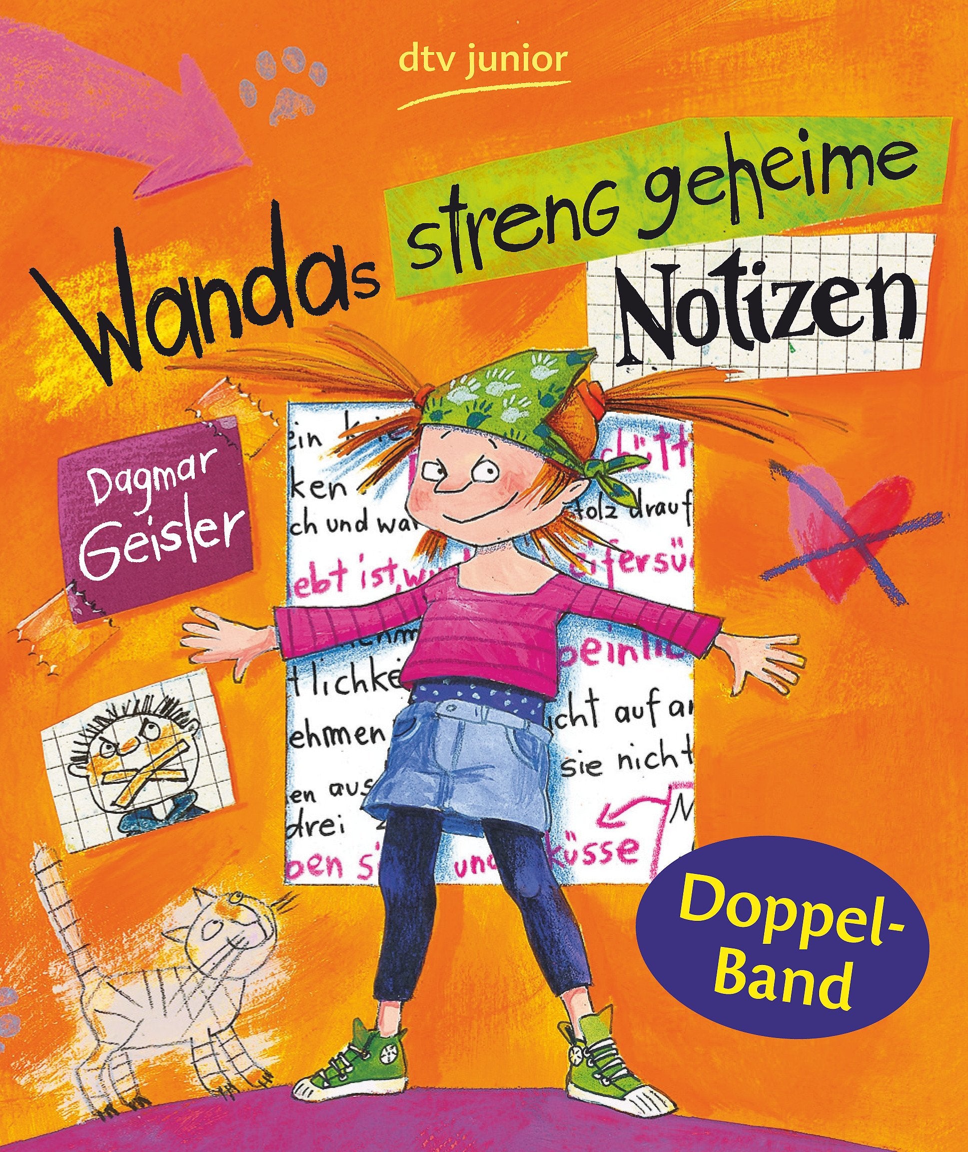 Wandas streng geheime Notizen: Wandas geheime Notizen; Wanda - Streng geheim! (dtv junior) Non-fiction