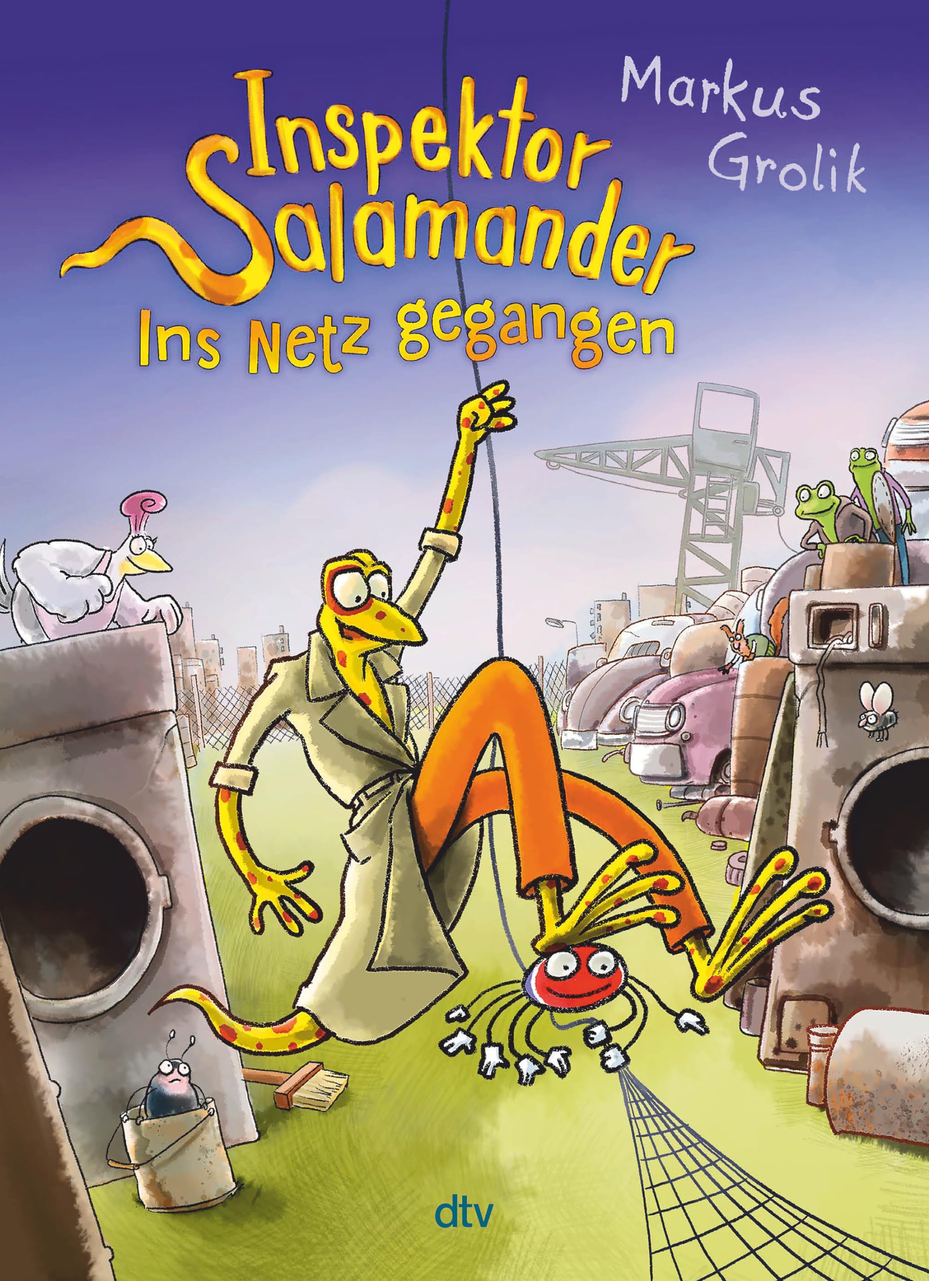 Inspektor Salamander - Ins Netz gegangen Manga