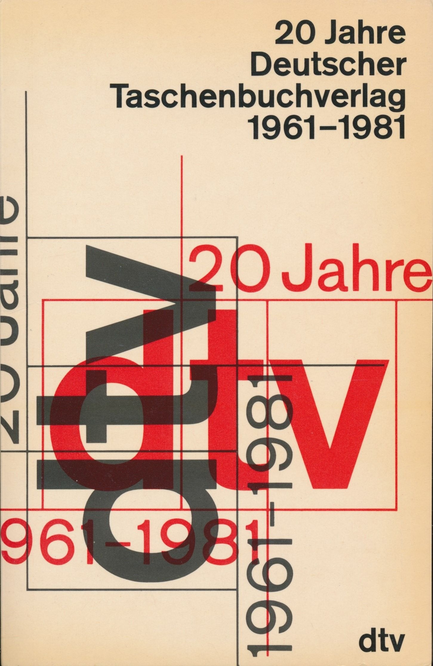 Zwanzig Jahre Deutscher Taschenbuch-Verlag Books
