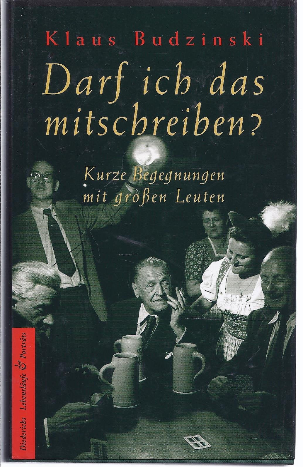 Darf ich das mitschreiben? Politics & Society Books