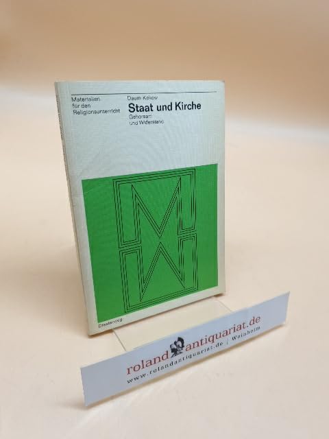 Staat und Kirche: Gehorsam und Widerstand (Materialien für den Religionsunterricht) Books