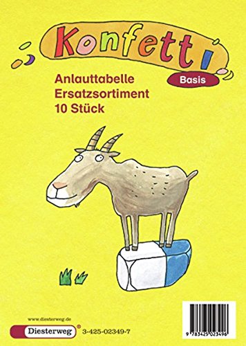 Konfetti Basis - Ausgabe 2006: Anlauttabelle (10 St.): Das Werk für den offenen Anfangsunterricht - Ausgabe 2006 / Anlauttabelle (10 St.) (Konfetti ... den offenen Anfangsunterricht - Ausgabe 2006) Study Guides