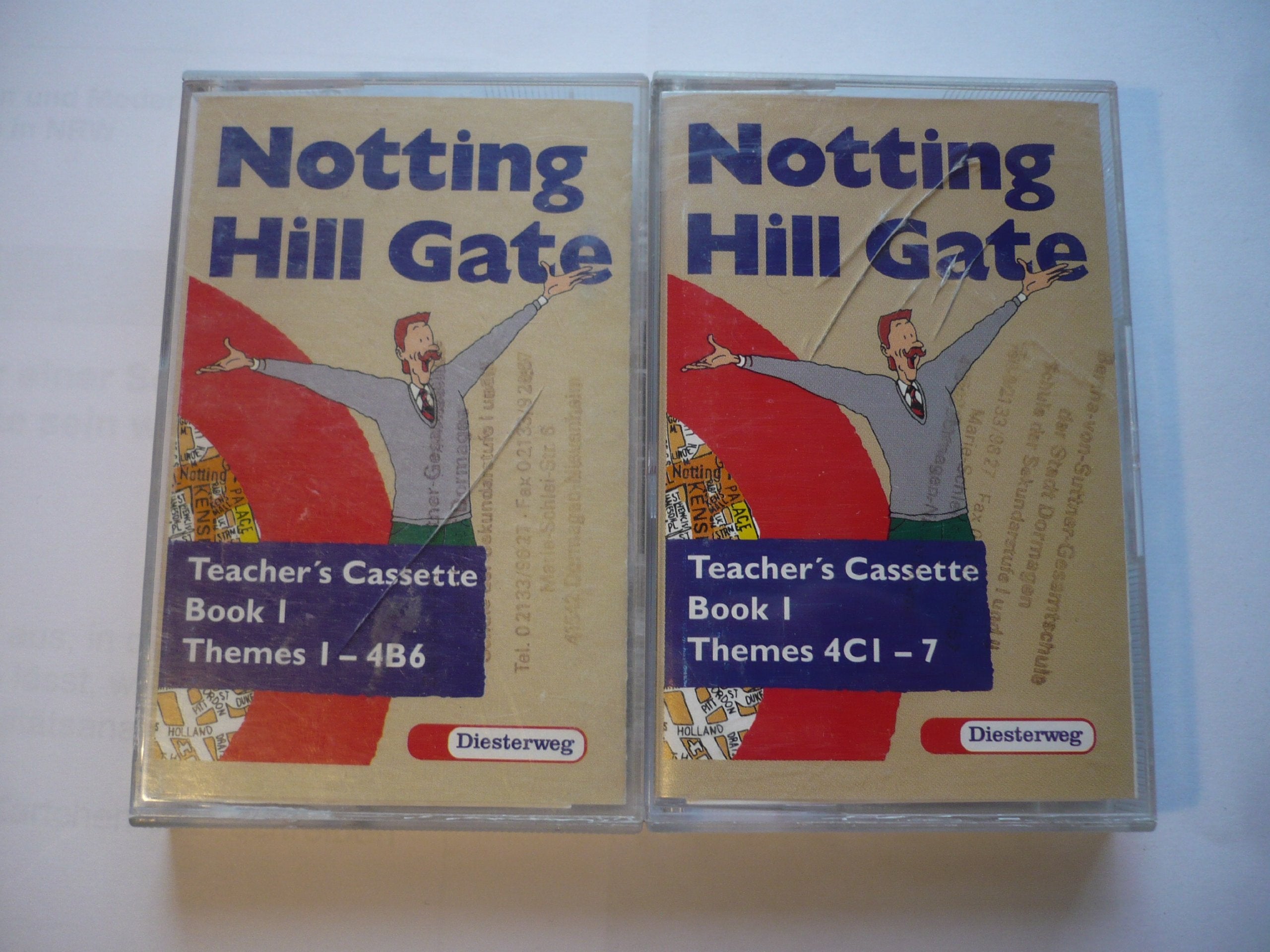 Notting Hill Gate. Lehrwerk für den Englischunterricht. Ausgabe für... / Textbook 1: 2 Compactcassetten (Notting Hill Gate. Lehrwerk für den ... Förderstufen und sechsjährige Grundschulen) Books