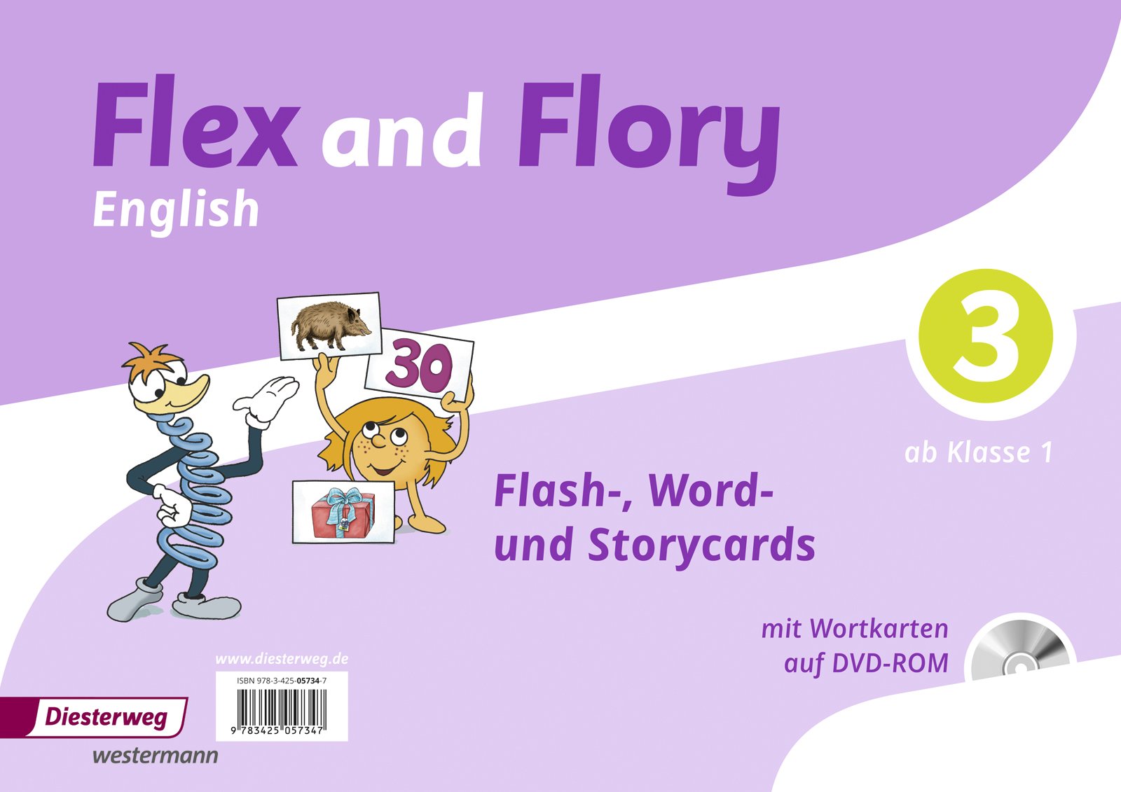 Flex and Flory 1-4 - Ausgabe 2017: Flash-Word-Storycards 3 mit Wortkarten auf DVD-ROM Foreign Languages ​​& Dictionaries
