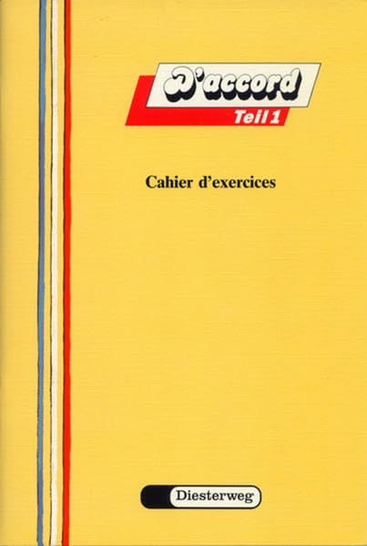 D'accord, Cahier d' exercices (zu Teil 1) Foreign Languages ​​& Dictionaries