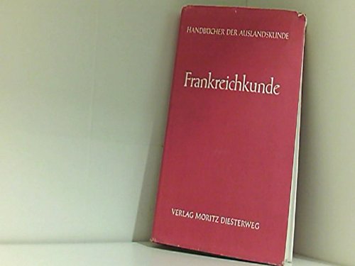 Frankreichkunde Books