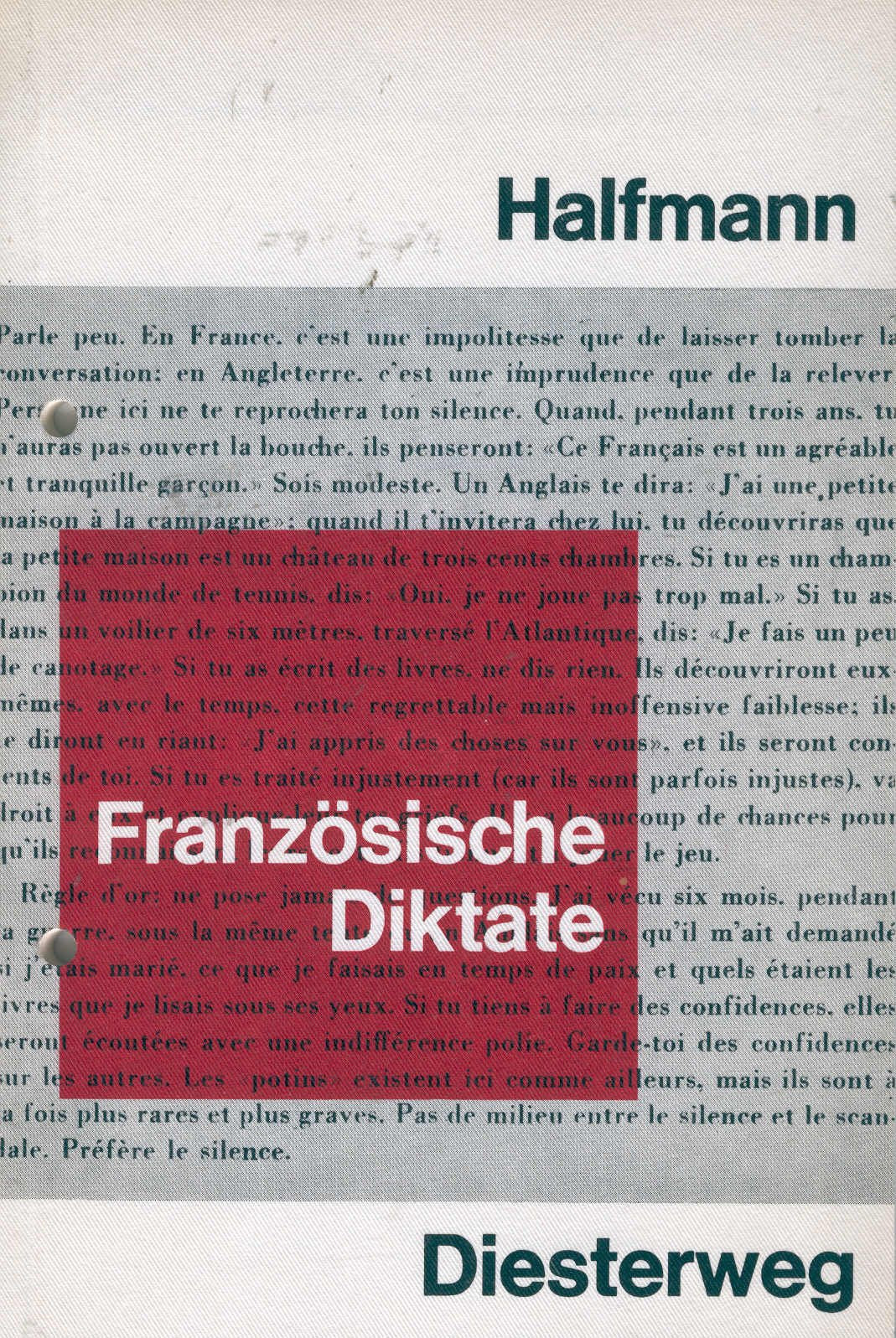 Französisch Diktate Books