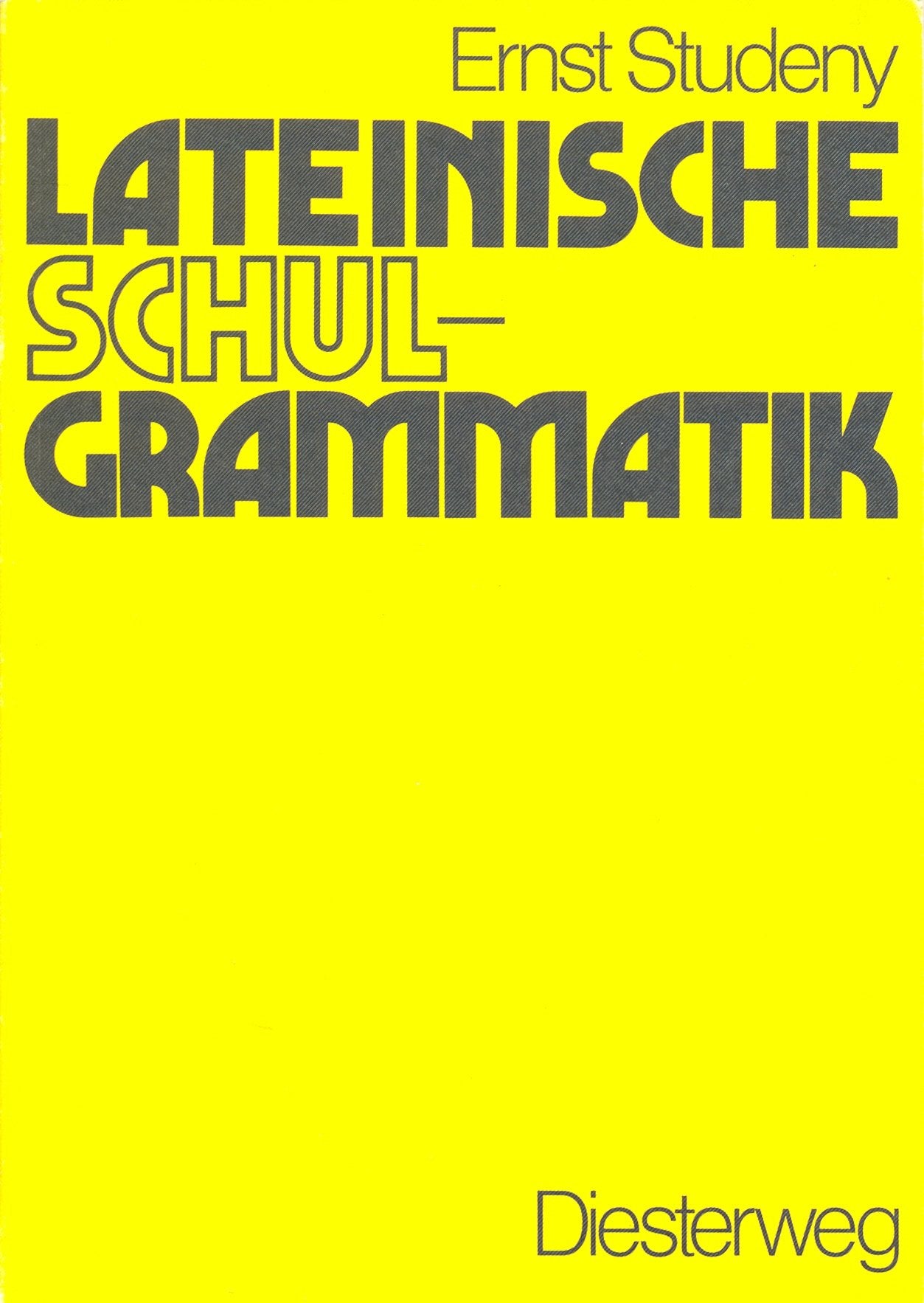 Lateinische Schulgrammatik Books