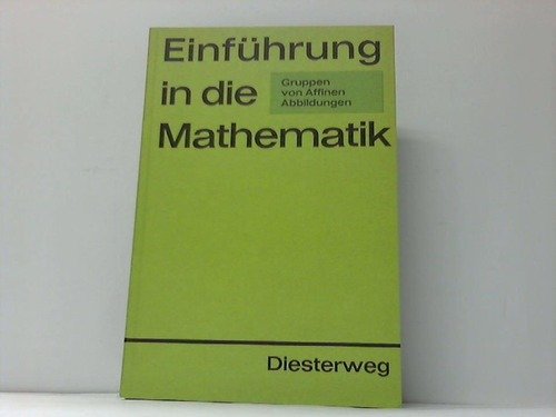 Einführungin die Mathematik für allgemeinbildende Schulen. 3 Bände. Books