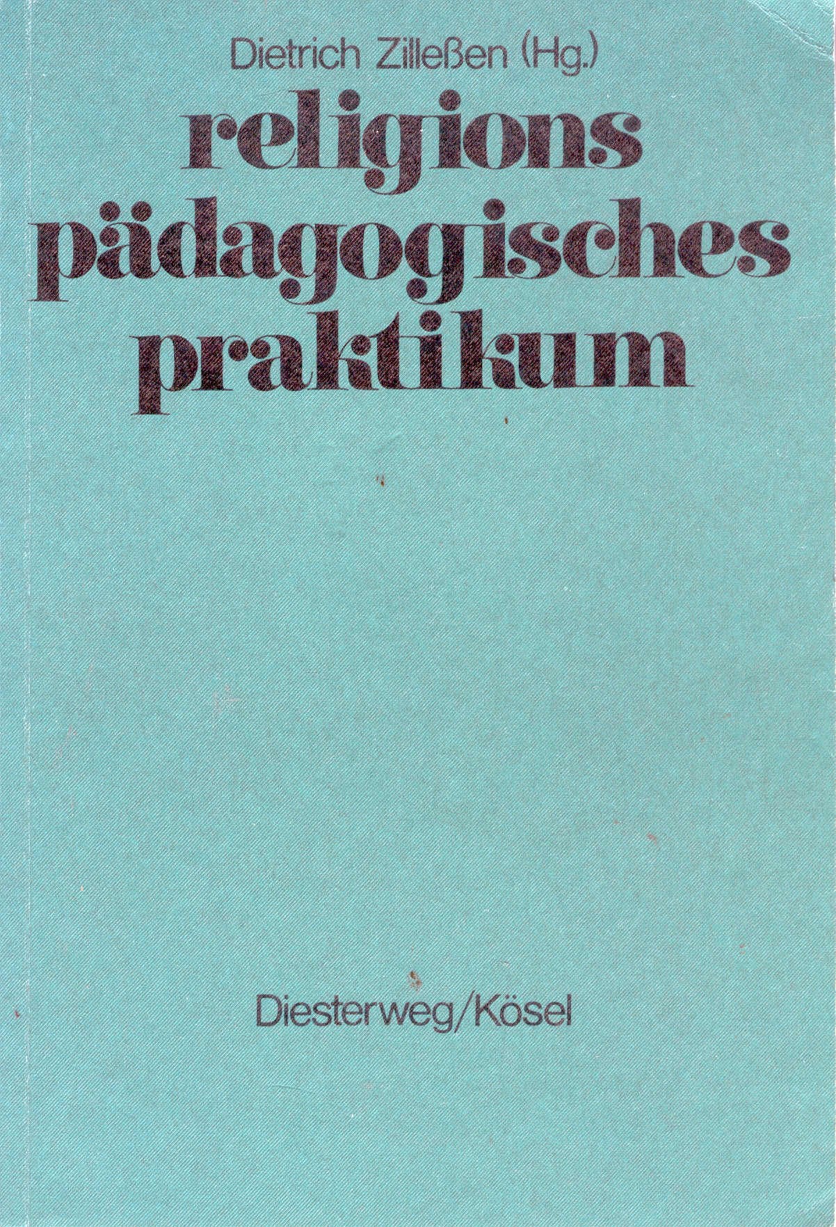 Religionspädagogisches Praktikum Education & Training