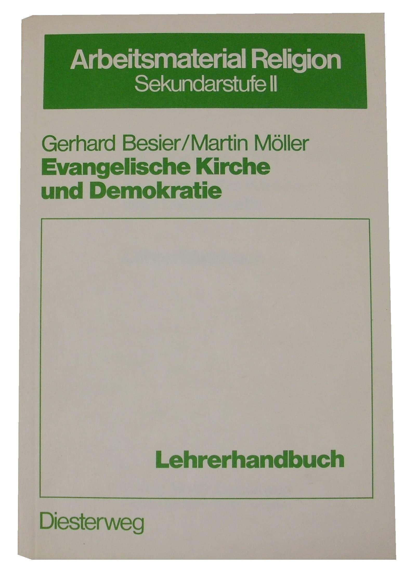 Evangelische Kirche und Demokratie / Evangelische Kirche und Demokratie: Lehrerhandbuch Books