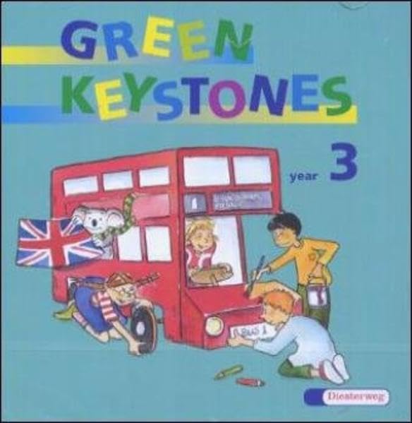 Green Keystones. Für den Frühenglischunterricht in den Klassen 1-4 / GREEN KEYSTONES - Ausgabe 2001: CD Lieder und Texte 3 Foreign Languages ​​& Dictionaries