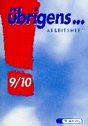 Übrigens. Sprachbuch: Übrigens . . ., neue Rechtschreibung, 9./10. Schuljahr Study Guides