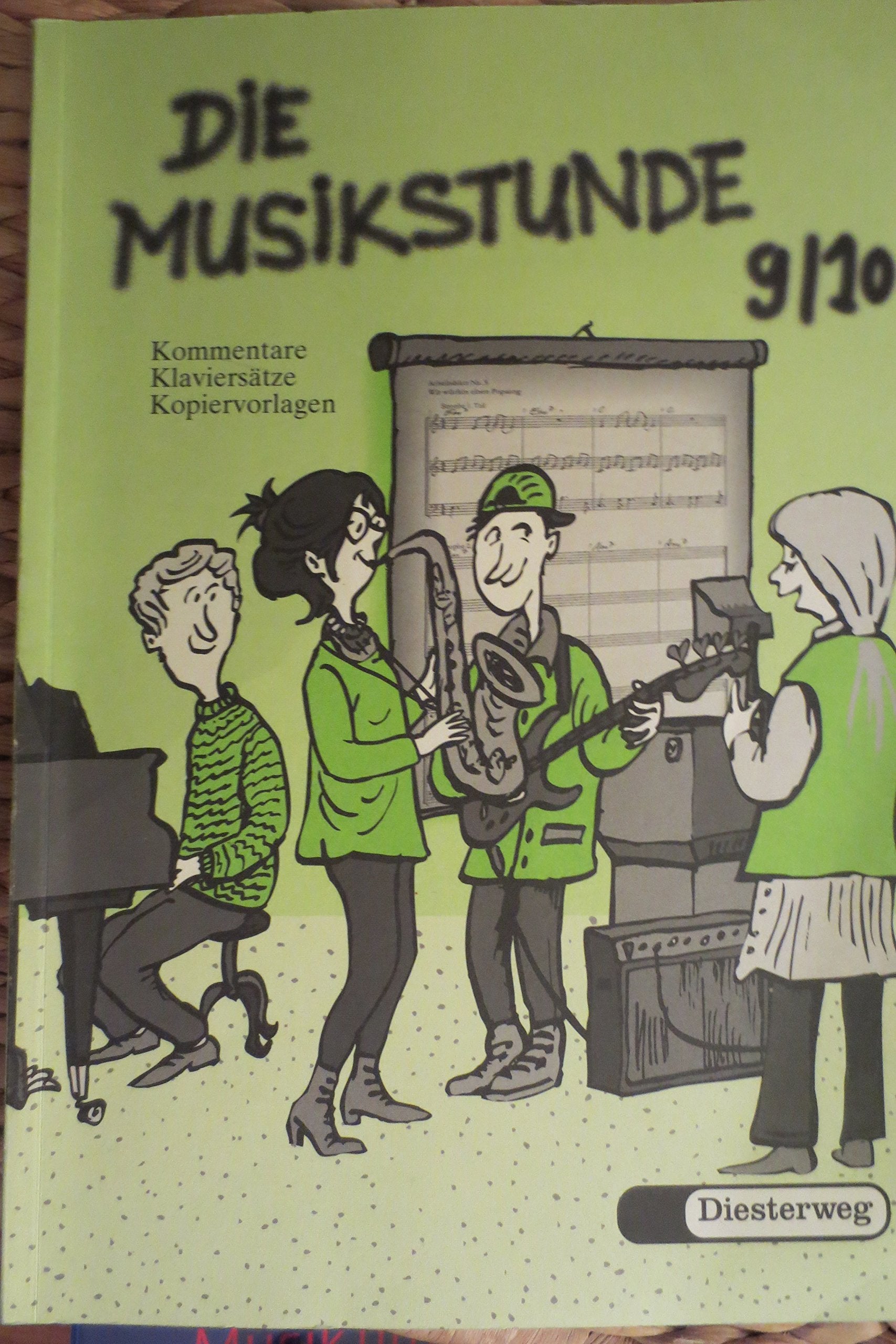 Die Musikstunde. Unterrichtswerk für allgemeinbildende Schulen / Schülerband 9./10. Schuljahr: Lehrerband mit leicht spielbaren Klaviersätzen zu sämtlichen Liedern des Schülerbuches Sheet Music
