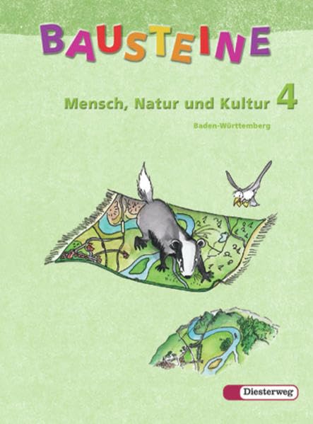 BAUSTEINE Mensch, Natur und Kultur: Arbeitsheft 4 Foreign Languages ​​& Dictionaries