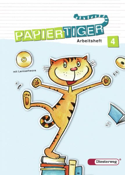 Papiertiger 4. Arbeitsheft mit Lernsoftware CD-ROM. Neubearbeitung book