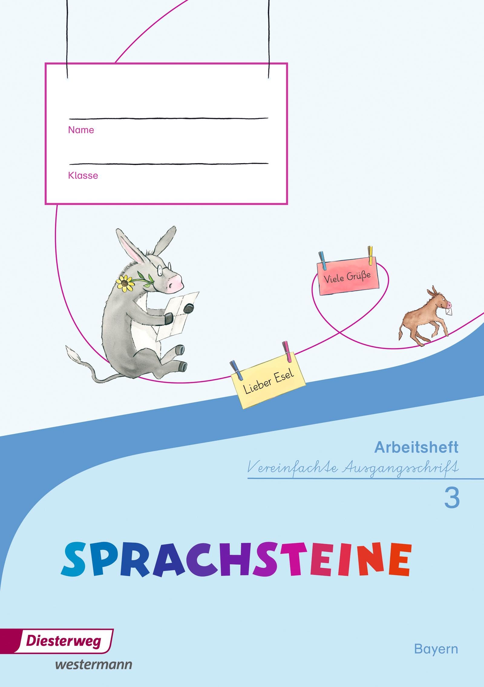SPRACHSTEINE Sprachbuch - Ausgabe 2014 für Bayern: Arbeitsheft 3 VA Study Guides