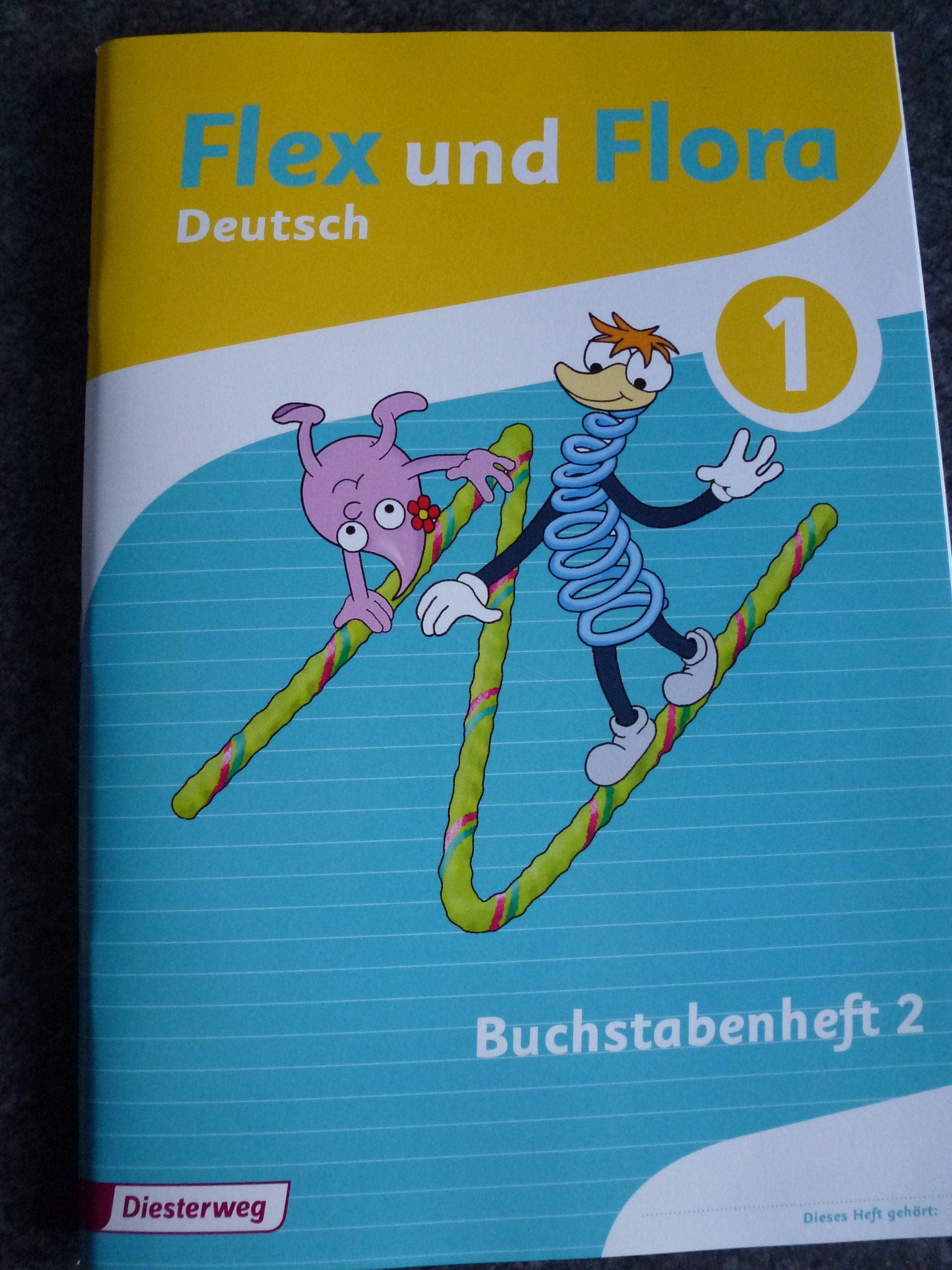 flex und flora deutsch buchstabenheft 2 Books