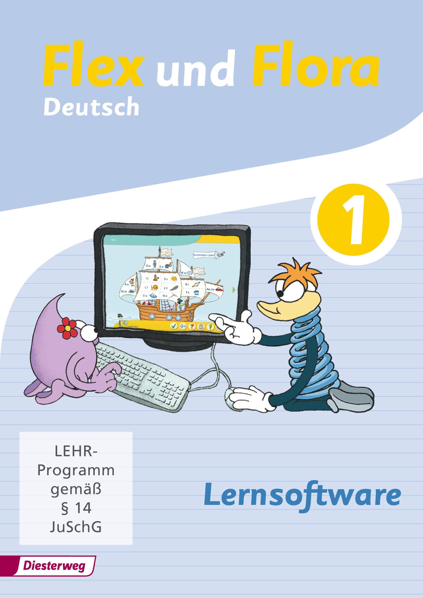 Flex und Flora - Ausgabe 2013,CD-ROM: Lernsoftware 1: Einzelplatzlizenz Learning