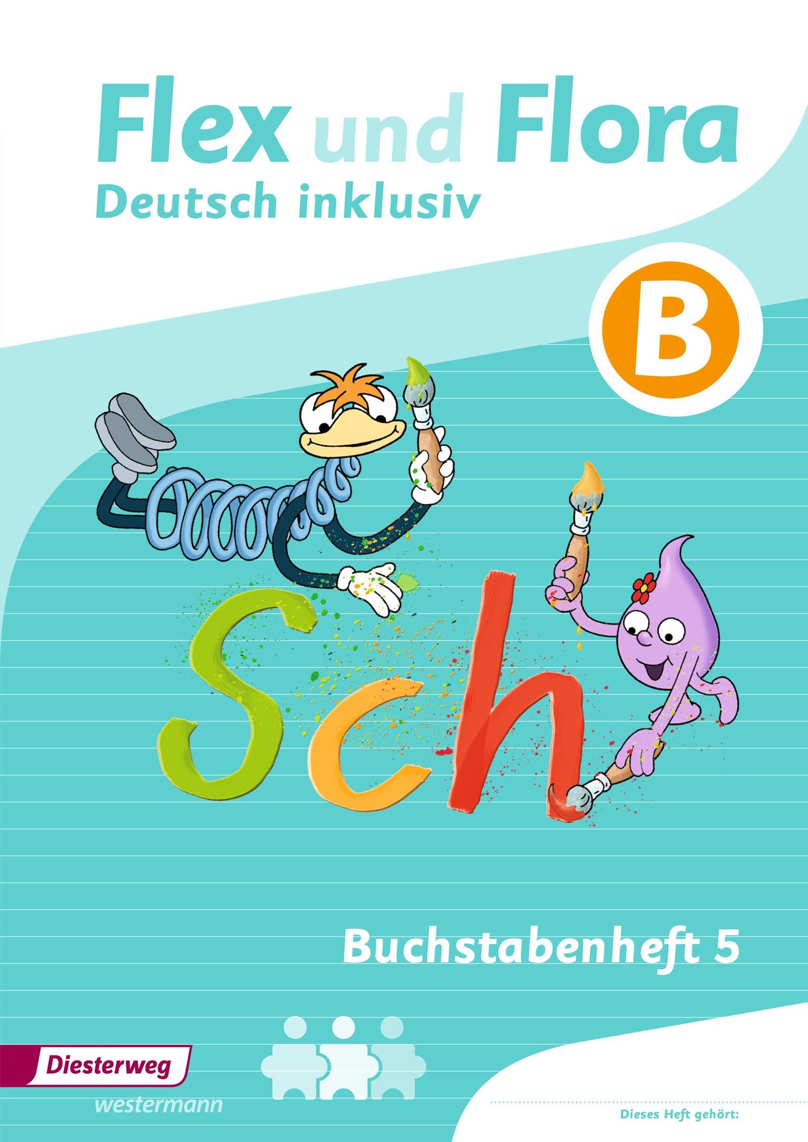 Product Image: Flex und Flora - Zusatzmaterial. Buchstabenheft 5 inklusiv (B)