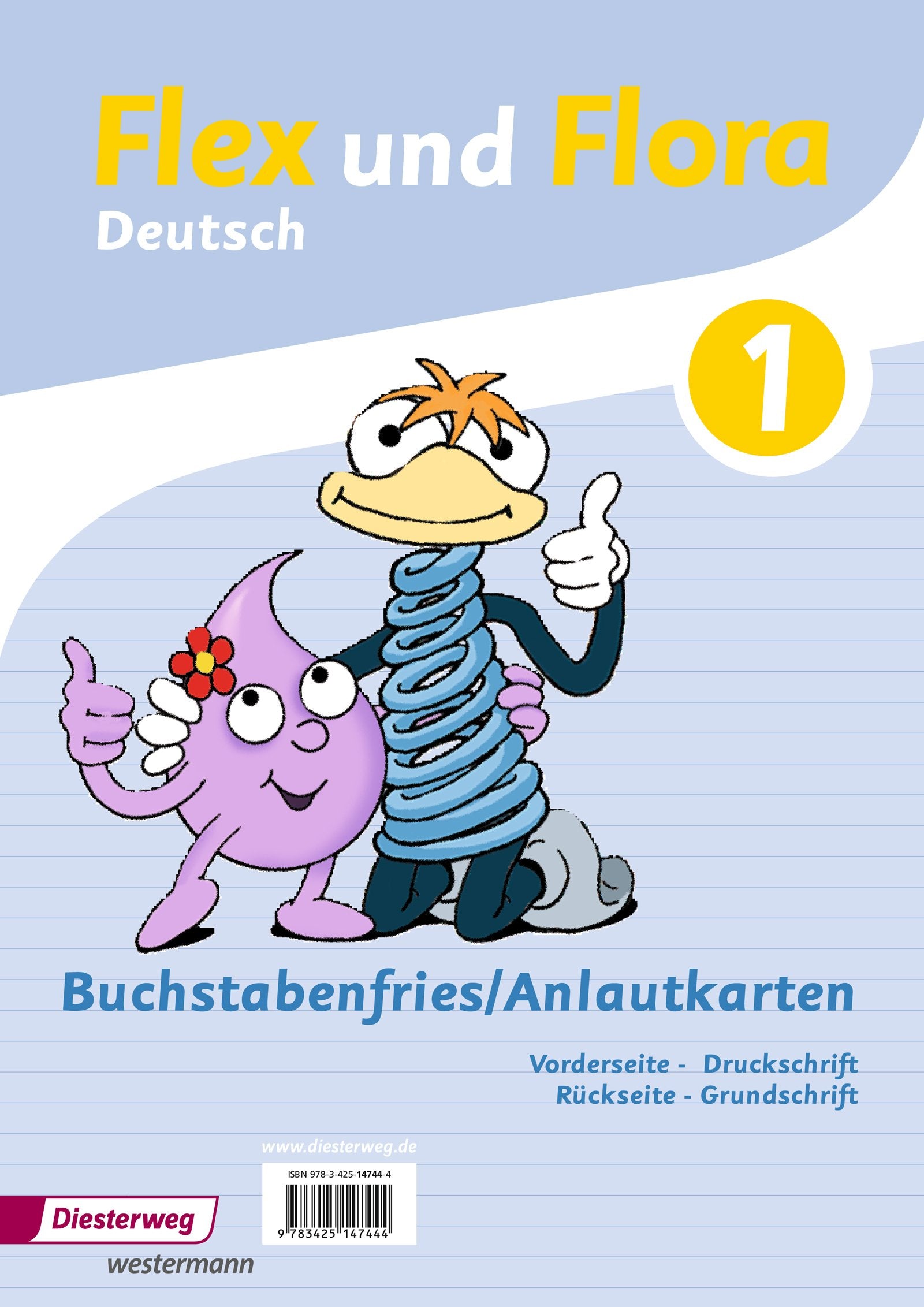 Flex und Flora - Ausgabe 2013: Buchstabenfries / Anlautkarten Study Guides