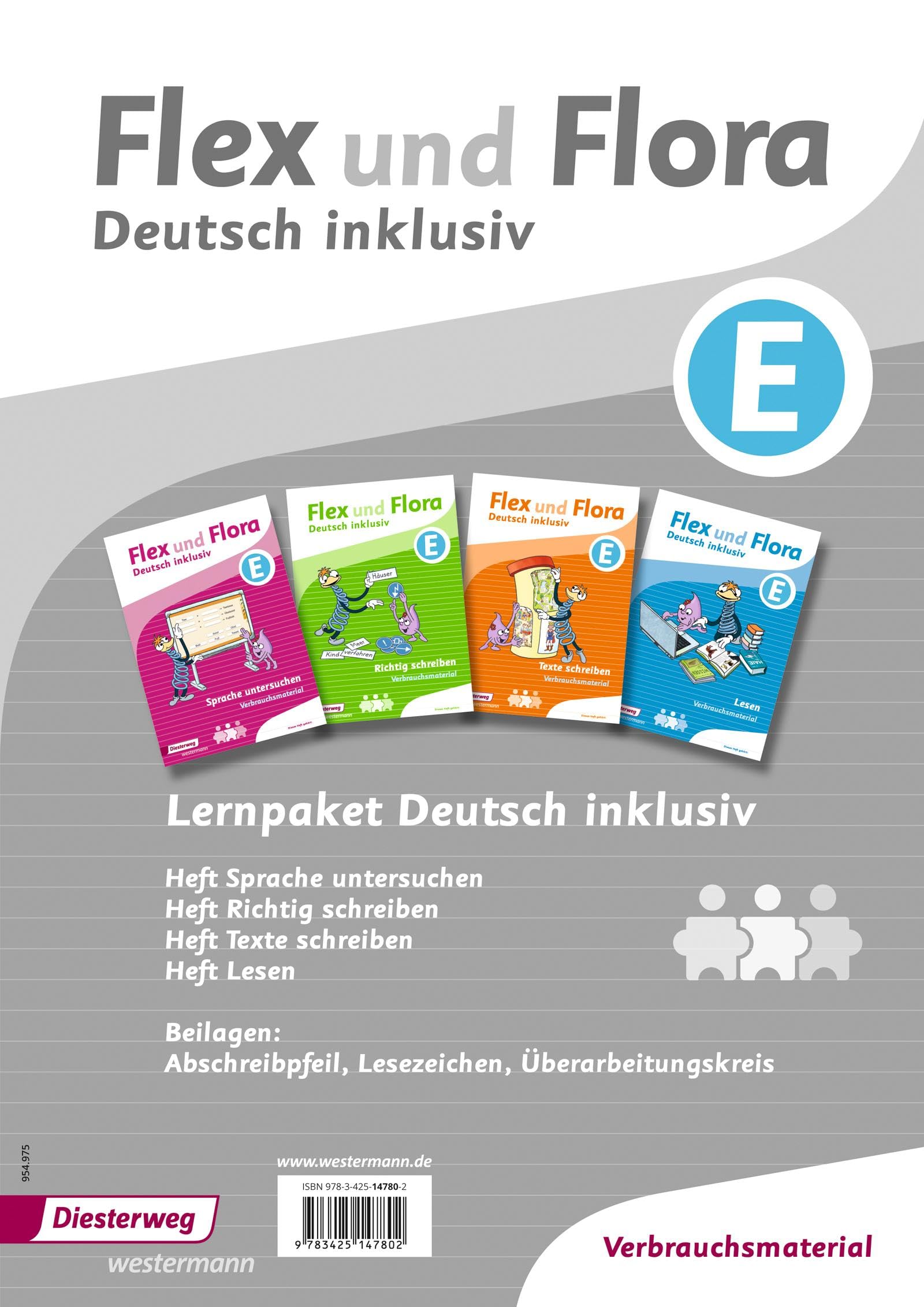 Flex und Flora - Deutsch inklusiv Ausgabe 2017: Paket E (Flex und Flora - Deutsch inklusiv: Ausgabe 2013) Study Guides