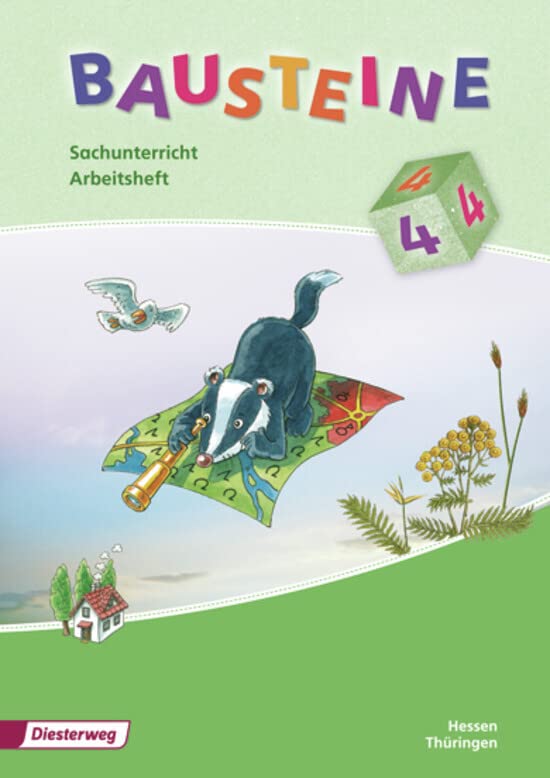 Product Image: Bausteine Sachunterricht 4. Arbeitsheft. Hessen, Thüringen
