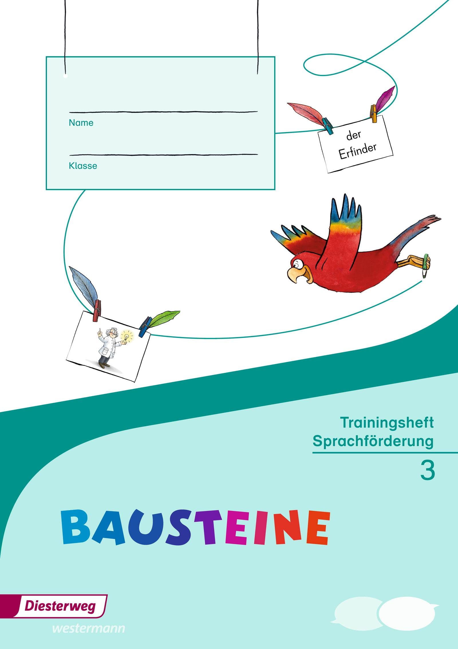 BAUSTEINE Sprachbuch 3. Trainingsheft Sprachförderung. Baden-Württemberg, Berlin, Brandenburg, Bremen, Hamburg, Hessen, Mecklenburg-Vorpommern, Niedersachsen, Nordrhein-Westfalen, Rheinland-Pfalz, Saarland, Schleswig-Holstein Contemporary literature Books