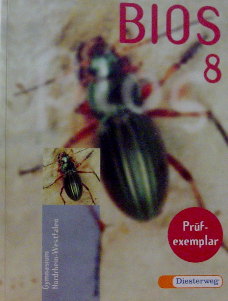 BIOS 8 , Prüfexemplar , Gymnasium Nordrhein Westfalen Books