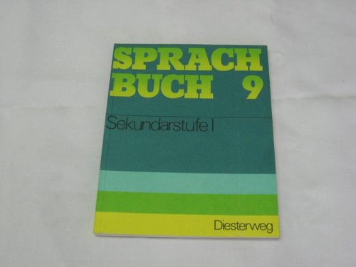 Sprachbuch Sekundarstufe I: 9. Schuljahr Books