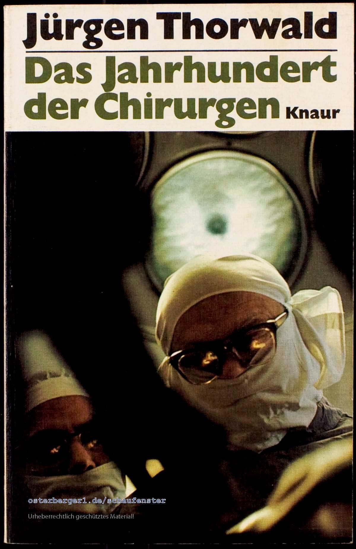Das Jahrhundert der Chirurgen General education