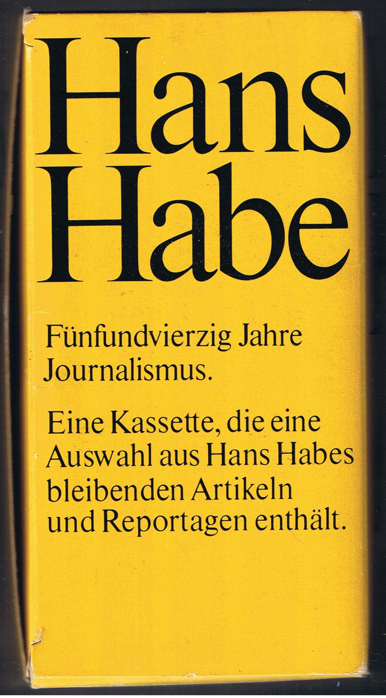 Leben für den Journalismus. 4 Bände Memories